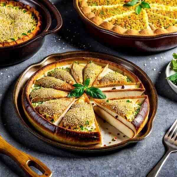 Драники запеченные с куриным фаршем Дровишки